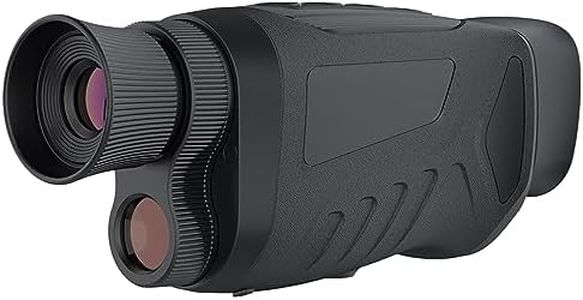 CuisinSmart Cuisinsmart 2.5KD 48MP Goggles Monocular 3W Infrared 850nm with 8X Digital Zoom for Camping Black