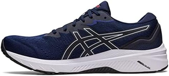 ASICS Men's GT-1000 11 D Width Running Shoe, INDIGO BLUE/MIDNIGHT, 8.5