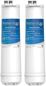 Waterdrop RC 1 EZ-Change, WFQTC30001, WFQTC70001 Basic Water Filtration Replacement, Replacement for Culligan® IC-EZ-1, US-EZ-1, RV-EZ-1, Brita® USF-201, USF-202, DuPont®, 3K Gallons (Pack of 2)