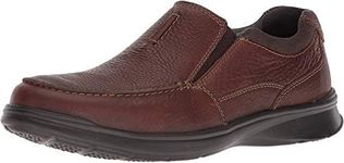 Clarks Men's Cotrell Free Loafer, Tobacco Leather, 11 Wide