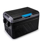 Subcold Trek40 Car Fridge - 40L Portable 12V/24V Fridge Freezer for Vehicle, Truck, Camping, Boat - Quiet Compressor Fridge, Electric Cool Box for Outdoor Picnic, Driving & Travel