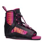 Hyperlite Jinx Boots Boot - Black Pink - The Jinx is a supportive and easy to get into adjustable wakeboard binding - Hyperlite Wakeboard Boot Size - 4-8