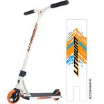 Lithium Complete Trick Stunt Scooter - Push Kick Complete Park Scooter - Perfect for Beginner Intermediate Freestyle Rider - Ideal for Kid Age 8+ - Premium Parts - Awesome Colors - By Root Industries (White)