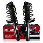 Shoxtec Front Pair Complete Sturt Assembly Replacement for 2004-2013 Mazda 3; 2006-2010 Mazda 5 Coil Spring Assembly Shock Absorber Repl. 172263 172264