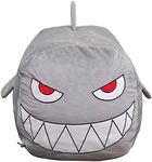 Shark Stuffed Animal Toy Storage Boys Bean Bag Chair Cover Velvet Extra Soft Large Size Storage Stuff Organization Replace Mesh Toy Hammock for Kids Toys Blankets Towels Clothes Household Supplies