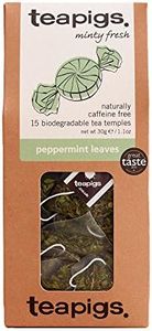 teapigs Peppermint Leaves Tea, 15 Count, 1.06 Ounce