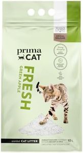 PrimaCat - Hygienic Apple Scented Cat Litter, Long Lasting Clay, 10L (8.7kg)