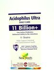 New Roots Herbal - Acidophilus Ultra Daily Care, 120 Capsules - Helps Support Intestinal and Gastrointestinal Health - Promote a Favorable Gut Flora - Source of Probiotics