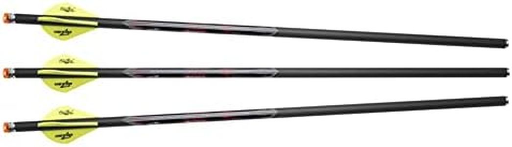 Excalibur Quill 16.5" Illuminated Carbon 250 Grain Crossbow Arrows for Use Twinstrike and Micro Series Crossbows - 3 Pack