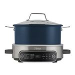 Ninja Foodi PossibleCooker, 6L Slow Cooker & Rice Cooker, 8-in-1 Versatile Functions, Midnight Blue, MC1101UK