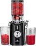 Sans Préparation Extracteur de Jus Vertical, Nettoyage Rapide Extracteur de Jus Lent, 115mm Machine a Jus de Fruit Extracteur Entiers, Facile à installer, LINKChef 1.2L, 200w, Noir