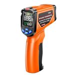 Serplex® Infrared Thermometer Gun Non-Contact LCD Digital Laser Temperature Gun -4°F -1382°F (-20-750) Handheld Temp Gauge for Household Industrial Use, HVAC, Pizza Oven (Battery Not Included)