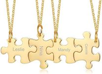 Mealguet Jewelry Personalized Gold 