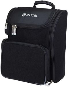 ZÜCA Cornhole Backpack with Internal Padded Sleeve, Quick-Access Side Door, Customizable Velcro Panels & 2 Utility Pouches - Ergonomic, Stylish & Durable Carry Case Cornhole Bag