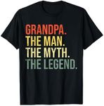 Grandpa The Man The Myth The legend Grandfather Grandpa T-Shirt