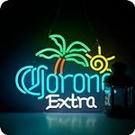 Palm Tree Coro EX Neon Sign Beer Ne