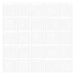 Tic Tac Tiles 30cm x 30cm 4-Sheet Peel and Stick Self-Adhesive Backsplash 3D Thicker Wall Panels in Square White