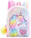 Sheenu Soft Toys Unicorn soft fur bag/backpack/school bag/birthday return gift (Pack of 1 bag)