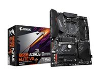 Gigabyte B550 AORUS ELITE AX V2 (AMD Ryzen 5000/B550/ATX/True 12+2 Phases Digital VRM/PCIe4.0/DDR4/USB3.2 Gen 1/Realtek ALC1200/Intel WiFi 6/2xM.2 Thermal Guard/2.5 GbE LAN/HDMI/DP/Gaming Motherboard)