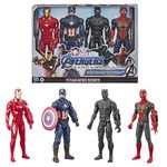 Marvel Avengers: Endgame Titan Hero Series Action Figure 4 Pack, 30 cm Figures, Captain America and More Ages 4 and Up