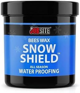 JobSite Snow Shield Waterproof Beeswax - Original Formula - Leather Protector - 6 oz