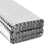 VUAOHIY Double Reflective Insulation Roll, 47" X10' Double-Sided Aluminum Bubble Roll, Rv Window and Window Insulation for Summer Heat, Garage Door, Roof, Car