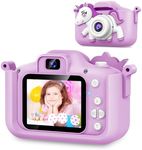 KAKTIN Kids Camera Gifts Toys for Age 3-8 Girls,Digital Video Camera for Kids, Christmas Birthday Gift for 3 4 5 6 7 8 9 Year Old Girls Boys with 32GB SD Card