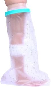 ZYKORT Protector de Escayola Adulto, Impermeable Protector de Escayola para Ducha, Funda Reutilizable Protectora Hermética para Pierna, Tobillo, Pie