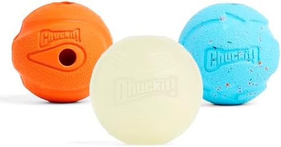 Chuckit! 20520 Fetch Medley Balls, 3 Count, Medium, 2.5-Inch