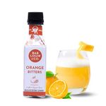 Bab Louie & Co. Orange Bitters For Cocktails|India's First Non-Alcoholic Handcrafted Bitters|100% Natural Made With Real Fruits,Herbs & Spices|Fresh Citrus Notes|Manhattan,Negroni|120Ml