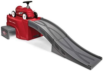 Radio Flyer 500 With Ramp, Toddler Ride On Toy, Ages 3-5, Red Kids Ride On Toy