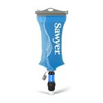Sawyer Squeeze Water Filtration System, Cnoc Premium 2 Liter Bladder, Blue