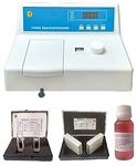 Lab Junction Spectrophotometer (Facility:10 mm to 50 mm Pathlength),Microprocessor Single Beam Visible Spectrophotometer With Software,Model:LJ-1305