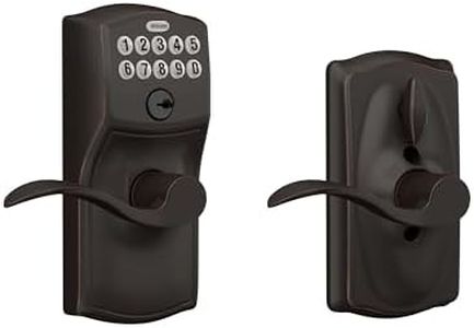 SCHLAGE FE595 CAM Keypad Entry Aged Bronze