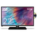 Cello 22 inch ZF0222 12 Volt and mains Full HD LED TV Built in DVD Freeview HD Built in Satellite HDMI and USB for live recording of digital TV and play media files. Made in the UK