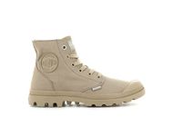 Palladium Unisex Pampa Monochrome Sneaker Boots, beige, 8 US