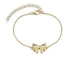 Ascona Gold Bow Bracelet for Women 