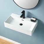 Wall Mount Bathroom Sink,KINGO HOME