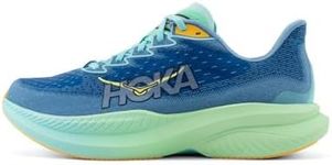 Hoka Mach 6 Running shoes Man Blue Green