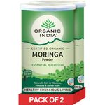 Organic India Moringa Powder 100gm Pack of 2