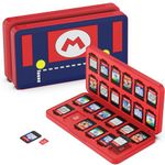 GeeRic 24 Slot Game Card Storage Case Compatible with Switch, Portable Game Card Storage Cartridge with Switch, Games Cartridges & Slot