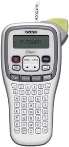 Brother P-Touch PT-H105 Label Maker, Up to 12mm Labels, White/Grey