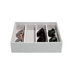 Stackers Pebble Grey Classic Medium Jewellery Box Sunglasses Layer