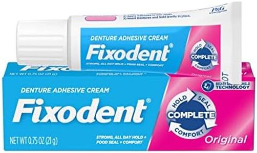 Fixodent Original Denture Adhesive Cream, 0.75 Ounce