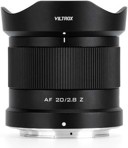 VILTROX 20mm F2.8 Z for Nikon z Mount, 20mm f/2.8 Z-Mount Full Frame AF Lens for Nikon z Mount, Prime Wide Angle Lens for Nikon Z Mount Z8 Z9 Z6 Z7 Z6 II Z7 II Z5 Z5 II