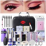 EBANKU 22PCS Eyelash Grafting Set Eyelash Extension For Starter Use Grafting Set Eyelashesï¼Å’Lash Starter Kit, Eyelashes Extension Practice