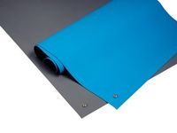 ELCOM (UK) LTD Mat Esd Grey 600 x 1200mm - 4 x 10mm Stud (Smooth)