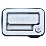 Stahl Truck Bodies - 182223-002 - Key Code 002 - Replacement Rotary Latch Kit Challenger ST Service Body (2012-Current) - Stainless Steel Replacement Rotary Latch Kit and Handle