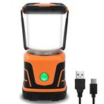 Flintronic Camping Lights Rechargeable, 2200 Lumen Camping Lantern with Rechargeable Battery, Tent Lights Dimmable 4 Modes, with 4400mAh Power Bank for Outdoors Emergency Lighting Hiking Fishing