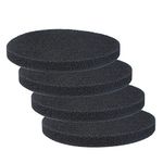 Fx4 Filter Foam Pads Compatible with Fluval FX4 / FX5 / FX6 Aquarium Filter,Replacement Carbon Impregnated Foam Pads-Pack of 4